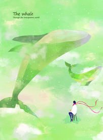 鯨魚插畫