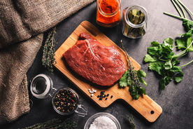 牛肉牛排鲜美图片