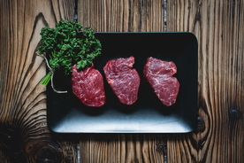 牛肉牛排鲜美图片