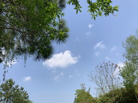 蓝天白云