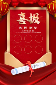 喜報(bào)海報(bào)
