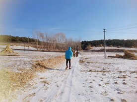 冬季山村