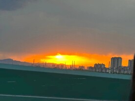 晚霞