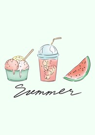 夏季冰飲