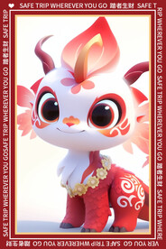 簡(jiǎn)約卡通龍地毯