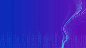 紫色漸變抽象科技線條背景