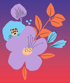 花草漸變