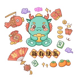 卡通龙
