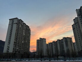晚霞