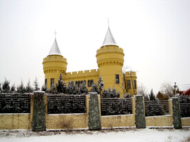 雪中城堡