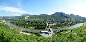 磁家务村全景