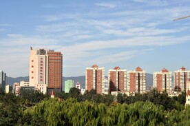 小区上方天空