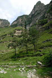 十渡山景