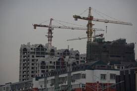 小区建设工地