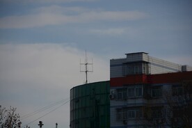小区天空