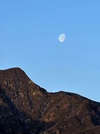 山顶月