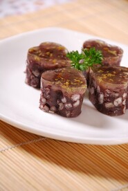 桂花红豆糕