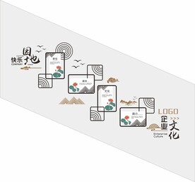 楼梯文化墙