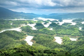 江心群岛星罗棋布