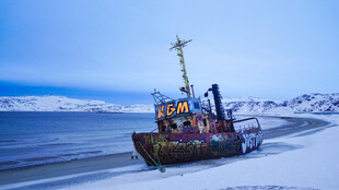 俄羅斯北極圈捷里別爾卡極地風(fēng)光