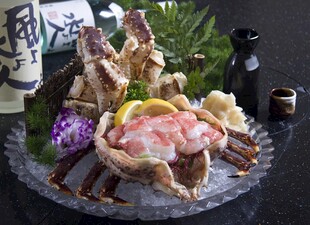 帝王蟹刺身拼盘