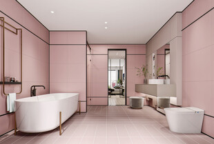 卫生间厕所洗手台盆卫浴家居装修