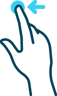 手指點(diǎn)擊圖標(biāo)示意