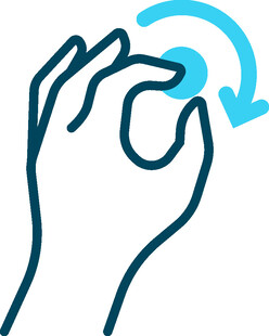 手勢旋轉(zhuǎn)圖標(biāo)