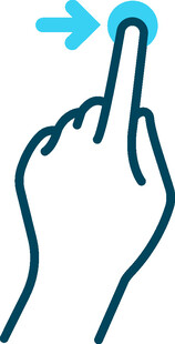 手指點(diǎn)擊圖標(biāo)示意