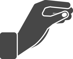 手持物品手勢圖標(biāo)