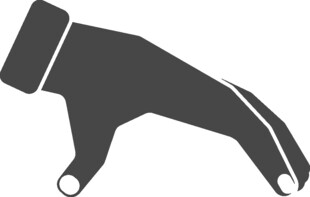 手勢輪廓圖標(biāo)