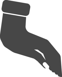 黑色手勢圖標(biāo)
