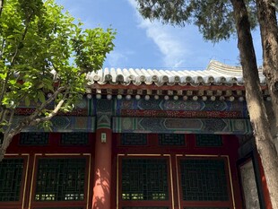 中式古建筑一角