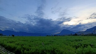 草原 天空