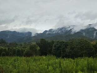 云對山