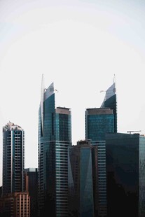 现代都市摩天大楼景观