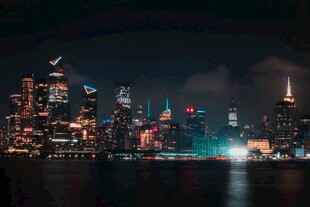 璀璨都市夜景