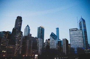 现代高楼景观