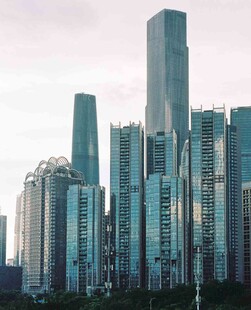 现代都市摩天大楼景观