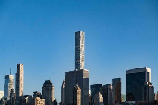都市摩天大楼天际线景观
