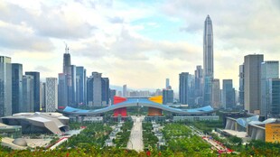 深圳城市天际线繁华景观