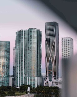 现代都市摩天大楼景观