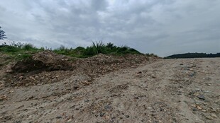 泥濘荒地場景