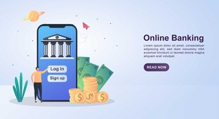 手機在線銀行便捷理財