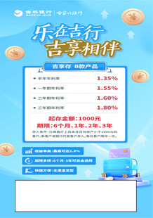 銀行海報  宣傳單