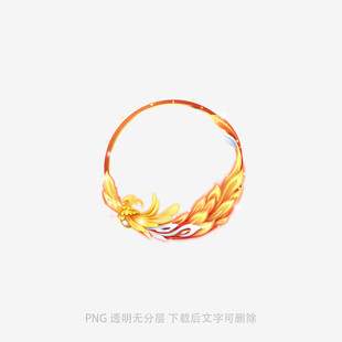 金色麥穗環(huán)形裝飾圖案