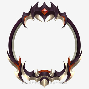 魔幻風格環(huán)形裝飾圖案