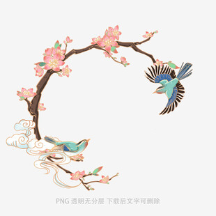 花鳥枝頭圖