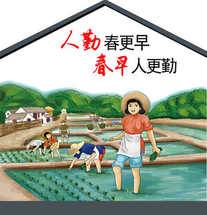新農(nóng)村建設(shè)墻繪