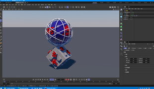 3D模型設(shè)計界面展示